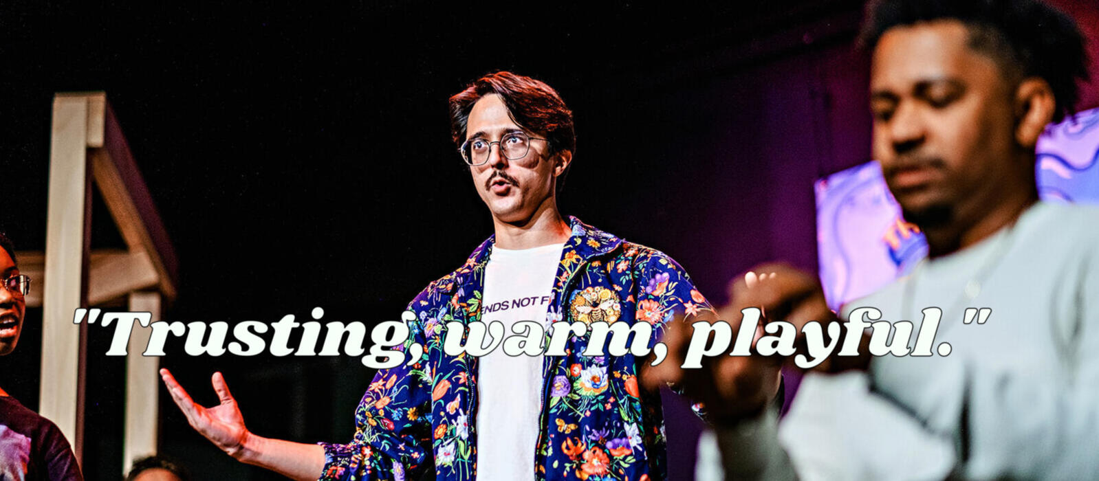 Performance photograph of Forrest Cain (photo courtesy of Chelsea Patricia Photography). Performance photograph of Forrest Cain (photo courtesy of Chelsea Patricia Photography).